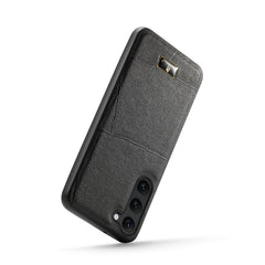 Fierre Shann Leather Texture Phone Back Cover Case, For Samsung Galaxy S23 5G, For Samsung Galaxy S23+ 5G, For Samsung Galaxy S23 Ultra 5G