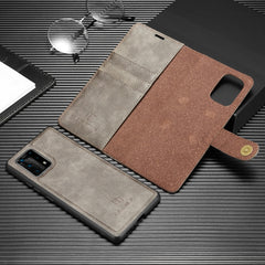 DG.MING Crazy Horse Texture Flip Detachable Magnetic Leather Case with Holder & Card Slots & Wallet, For Galaxy A31, For Galaxy A81 / Note10 lite, For Galaxy A91 / S10 Lite, For Galaxy M30S, For Galaxy M31, For Huawei P40 Lite, For Huawei P40 Pro