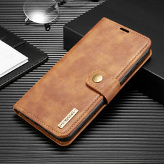 DG.MING Crazy Horse Texture Flip Detachable Magnetic Leather Case with Holder & Card Slots & Wallet, For Galaxy A31, For Galaxy A81 / Note10 lite, For Galaxy A91 / S10 Lite, For Galaxy M30S, For Galaxy M31, For Huawei P40 Lite, For Huawei P40 Pro