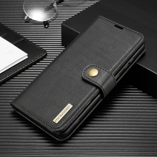 DG.MING Crazy Horse Texture Flip Detachable Magnetic Leather Case with Holder & Card Slots & Wallet, For Galaxy S20+