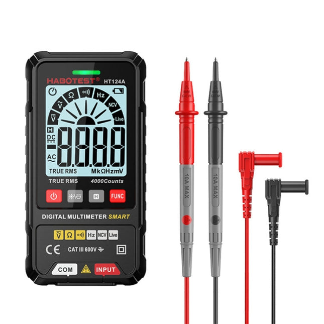 HABOTEST Mini Digital Display High-precision Multimeter, HT124A, HT124A+, HT124B, HT124B+
