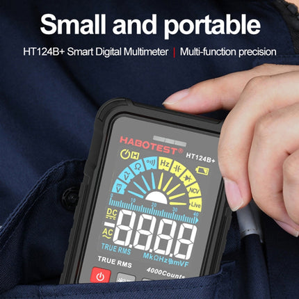 HABOTEST Mini Digital Display High-precision Multimeter, HT124A, HT124A+, HT124B, HT124B+
