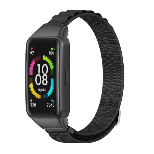 MIJOBS Nylon Breathable Watch Band, For Huawei Band 6 / Honor Band 6, For Huawei Band 7 / 7 NFC