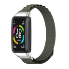For Huawei Band 6 / Honor Band 6 / Army Green Silver