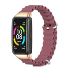 For Huawei Band 7 / 7 NFC / Wine Red Rose Gold