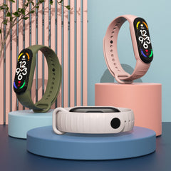 MIJOBS Ripple Texture TPU Watch Band, For Xiaomi Mi Band 7 / 6 / 5