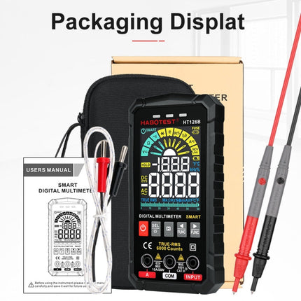 HABOTEST HT126B Digital High Precision Mini Multimeter, HT126B