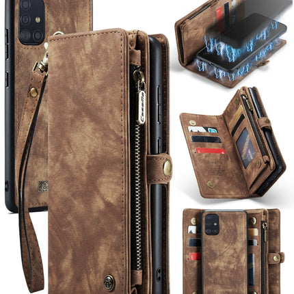 CaseMe-008 Detachable Multifunctional Horizontal Flip Leather Case with Card Slot & Holder & Zipper Wallet & Photo Frame