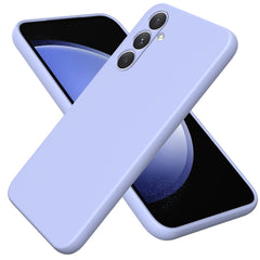 Solid Color Liquid Silicone Dropproof Full Coverage Phone Case