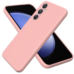 Solid Color Liquid Silicone Dropproof Full Coverage Phone Case