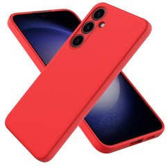 Solid Color Liquid Silicone Dropproof Full Coverage Phone Case