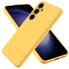Solid Color Liquid Silicone Dropproof Full Coverage Phone Case