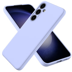 Solid Color Liquid Silicone Dropproof Full Coverage Phone Case
