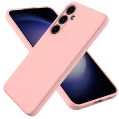 Solid Color Liquid Silicone Dropproof Full Coverage Phone Case