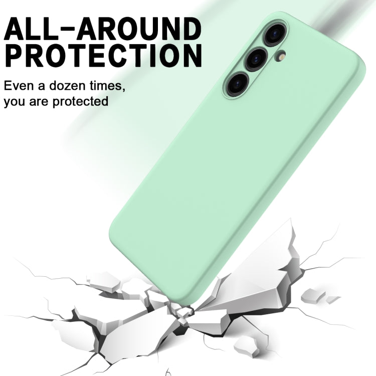 Color Liquid Silicone Phone Case, For Samsung Galaxy S24+ 5G, For Samsung Galaxy S24 5G, For Samsung Galaxy A54 5G