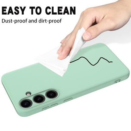 Solid Color Liquid Silicone Dropproof Full Coverage Phone Case, For Samsung Galaxy S24 5G, For Samsung Galaxy A54 5G