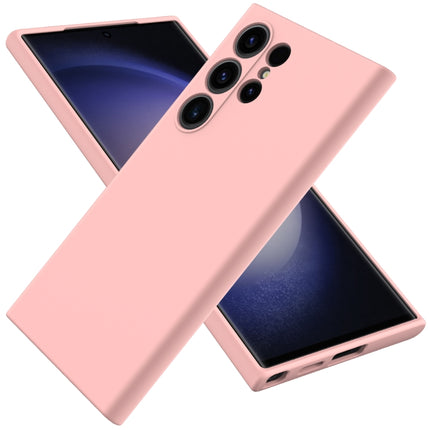 Solid Color Liquid Silicone Dropproof Full Coverage Phone Case, For Samsung Galaxy S25 Ultra, For Samsung Galaxy S24 FE 5G, For Samsung Galaxy S24 Ultra 5G, For Samsung Galaxy S24+ 5G
