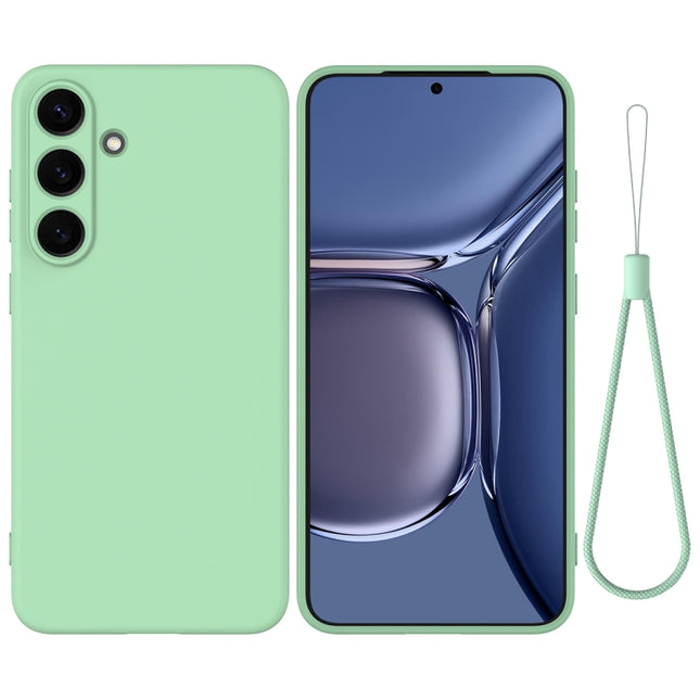 Solid Color Liquid Silicone Dropproof Full Coverage Phone Case, For Samsung Galaxy S25 Ultra, For Samsung Galaxy S24 FE 5G, For Samsung Galaxy S24 Ultra 5G, For Samsung Galaxy S24+ 5G