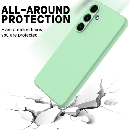 Solid Color Liquid Silicone Dropproof Full Coverage Phone Case, For Samsung Galaxy S25 Ultra, For Samsung Galaxy S24 FE 5G, For Samsung Galaxy S24 Ultra 5G, For Samsung Galaxy S24+ 5G