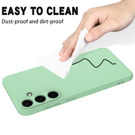Solid Color Liquid Silicone Dropproof Full Coverage Phone Case, For Samsung Galaxy S25 Ultra, For Samsung Galaxy S24 FE 5G, For Samsung Galaxy S24 Ultra 5G, For Samsung Galaxy S24+ 5G