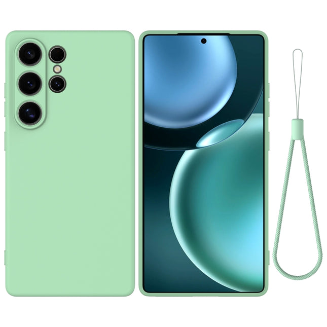 Solid Color Liquid Silicone Dropproof Full Coverage Phone Case, For Samsung Galaxy S25 Ultra, For Samsung Galaxy S24 FE 5G, For Samsung Galaxy S24 Ultra 5G, For Samsung Galaxy S24+ 5G