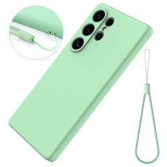 Solid Color Liquid Silicone Dropproof Full Coverage Phone Case