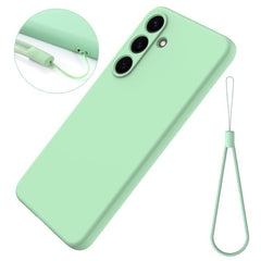 Solid Color Liquid Silicone Dropproof Full Coverage Phone Case