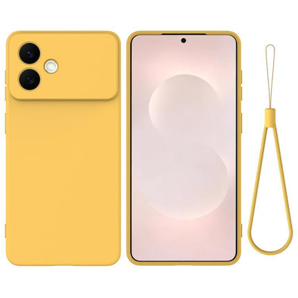 Solid Color Liquid Silicone Dropproof Full Coverage Phone Case, For Samsung Galaxy S26+ 5G, For Samsung Galaxy S26 Egde 5G, For Samsung Galaxy S26 Ultra 5G, For Samsung Galaxy S26 5G