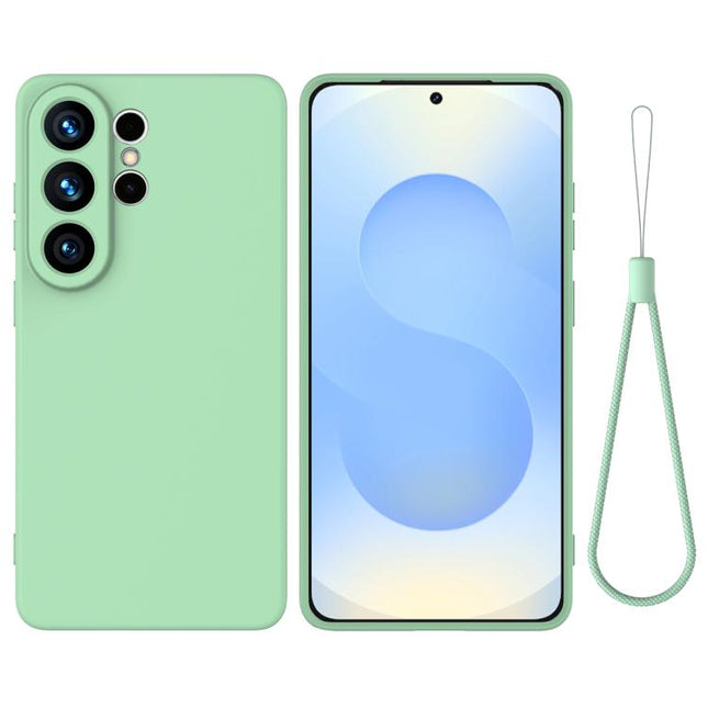 Solid Color Liquid Silicone Dropproof Full Coverage Phone Case, For Samsung Galaxy S26+ 5G, For Samsung Galaxy S26 Egde 5G, For Samsung Galaxy S26 Ultra 5G, For Samsung Galaxy S26 5G
