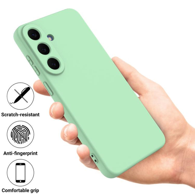 Solid Color Liquid Silicone Dropproof Full Coverage Phone Case, For Samsung Galaxy S26+ 5G, For Samsung Galaxy S26 Egde 5G, For Samsung Galaxy S26 Ultra 5G, For Samsung Galaxy S26 5G