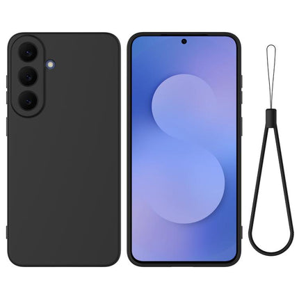 Solid Color Liquid Silicone Dropproof Full Coverage Phone Case, For Samsung Galaxy S26+ 5G, For Samsung Galaxy S26 Egde 5G, For Samsung Galaxy S26 Ultra 5G, For Samsung Galaxy S26 5G
