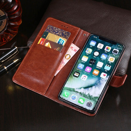 idewei Crazy Horse Texture Horizontal Flip Leather Case with Holder & Card Slots & Wallet, For iPhone X, For iPhone XR, For iPhone XS Max