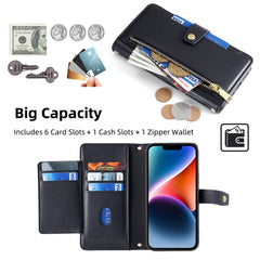 Sheep Texture Cross-body Zipper Wallet Leather Phone Case, For iPhone 13 mini, For iPhone 13, For iPhone 13 Pro, For iPhone 13 Pro Max