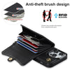 RFID Card Slot Phone Case with Long Lanyard, For iPhone 13 Pro