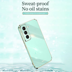 XINLI Straight Edge 6D Electroplate TPU Phone Case, For Samsung Galaxy S21 5G, For Samsung Galaxy S21+ 5G, For Samsung Galaxy S21 Ultra 5G