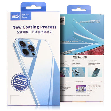 IMAK UX-10 Series Transparent Shockproof TPU Phone Case, For Xiaomi Redmi K60E 5G, For Xiaomi 13 5G, For Xiaomi 13 Pro 5G, For Motorola Moto X40 5G, For Samsung Galaxy A04e 4G, For Samsung Galaxy A34 5G