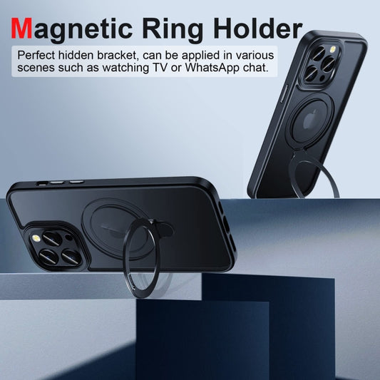 3 in 1 Skin Feel MagSafe Holder Phone Case