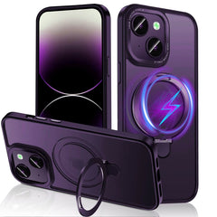 3 in 1 Skin Feel MagSafe Holder Phone Case