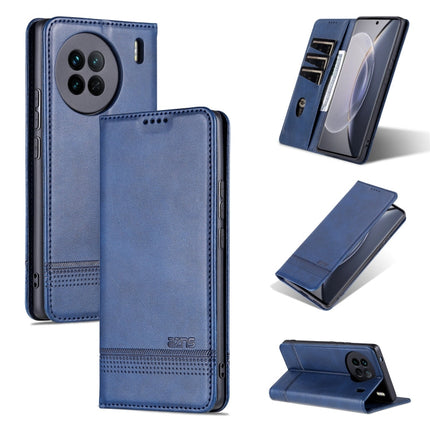 AZNS Magnetic Calf Texture Flip Leather Phone Case
