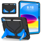 For iPad 10th Gen 10.9 2022 / Black+Blue
