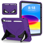 For iPad 10th Gen 10.9 2022 / Purple+Black