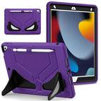For iPad 10.2 2021 / 2020 / 2019 / Purple+Black