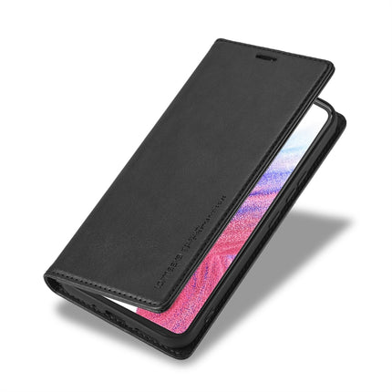 LC.IMEEKE RFID Anti-theft Leather Phone Case, For Samsung Galaxy A54 5G