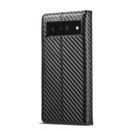 LC.IMEEKE Carbon Fiber Leather Phone Case, For Google Pixel 6a, For Samsung Galaxy A34 5G