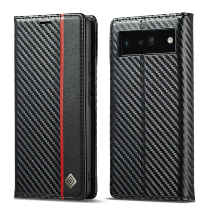 LC.IMEEKE Carbon Fiber Leather Phone Case, For Google Pixel 6a, For Samsung Galaxy A34 5G
