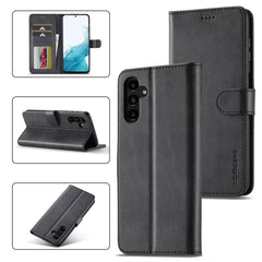 LC.IMEEKE Calf Texture Leather Phone Case, For Samsung Galaxy A34 5G