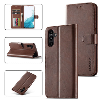 LC.IMEEKE Calf Texture Leather Phone Case, For Samsung Galaxy A34 5G