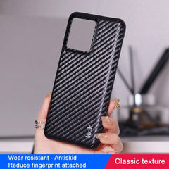 IMAK Ruiyi Series Carbon Fiber PU + PC Phone Case, For Xiaomi 13 5G 7.98mm Glass Version, For Xiaomi 13 Pro 5G 8.38mm Ceramic Version