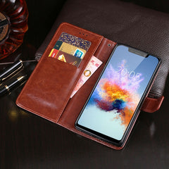 idewei Crazy Horse Texture Horizontal Flip Leather Case with Holder & Card Slots & Wallet, For Blackview A30, For Blackview A60, For Blackview A60 Pro, For Blackview A80 Pro