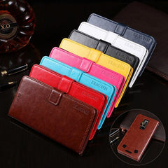idewei Crazy Horse Texture Horizontal Flip Leather Case with Holder & Card Slots & Wallet, For Blackview BV9700 Pro, For Blackview Max 1, For Blackview P10000 Pro
